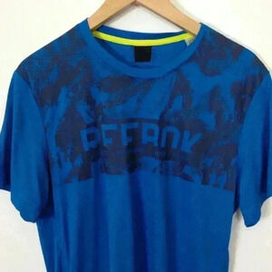 Reebok Speedwick Men Teal Medium T-Shirt